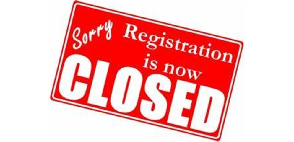 Spring 2023 Registration is Closed